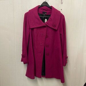 H&M Pink Dress Coat